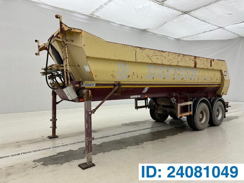 Robuste Kaiser 23 cub in steel - 덤프 세미 트레일러 : 사진 1 Robuste Kaiser 23 cub in steel - 덤프 세미 트레일러 : 사진 1