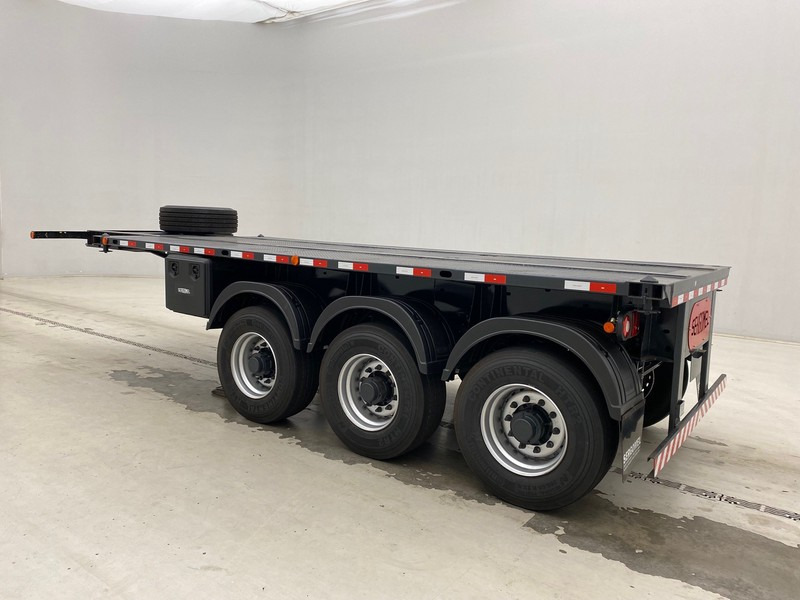 신규 컨테이너 운반 장치/ 스와프 보디 세미 트레일러 SERGOMEL Chassis/Plateau 20FT - NEW* : 사진 8