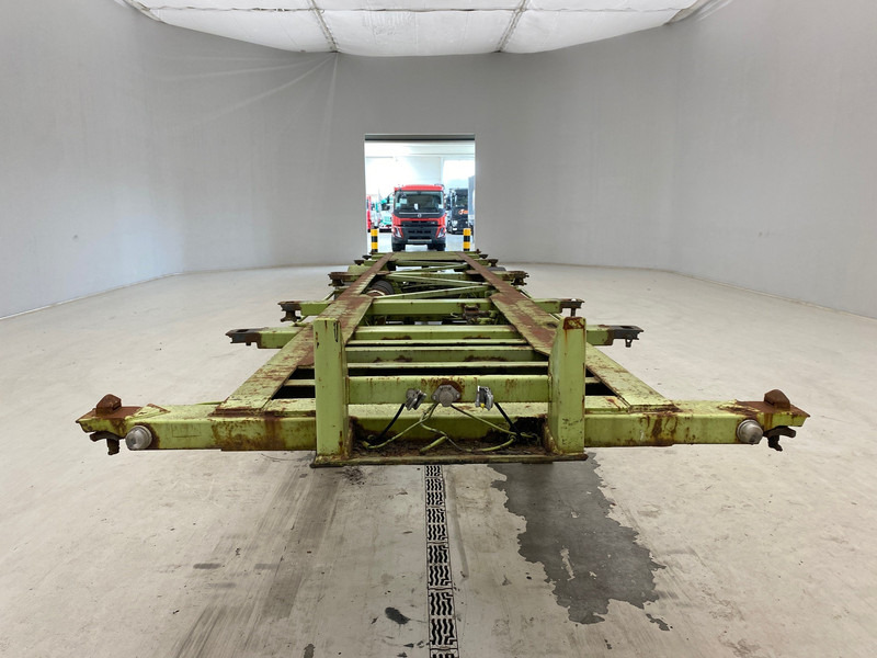 Van Hool 2 x 20-30-40 ft - 컨테이너 운반 장치/ 스와프 보디 세미 트레일러 : 사진 2 Van Hool 2 x 20-30-40 ft - 컨테이너 운반 장치/ 스와프 보디 세미 트레일러 : 사진 2