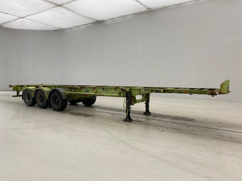 Van Hool 2 x 20-30-40 ft - 컨테이너 운반 장치/ 스와프 보디 세미 트레일러 : 사진 3 Van Hool 2 x 20-30-40 ft - 컨테이너 운반 장치/ 스와프 보디 세미 트레일러 : 사진 3