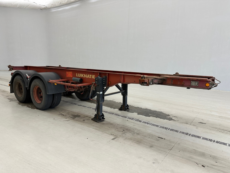 Van Hool Skelet 20 ft - 컨테이너 운반 장치/ 스와프 보디 세미 트레일러 : 사진 3 Van Hool Skelet 20 ft - 컨테이너 운반 장치/ 스와프 보디 세미 트레일러 : 사진 3