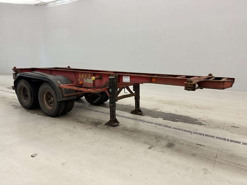 Van Hool Skelet 20 ft - 컨테이너 운반 장치/ 스와프 보디 세미 트레일러 : 사진 3 Van Hool Skelet 20 ft - 컨테이너 운반 장치/ 스와프 보디 세미 트레일러 : 사진 3