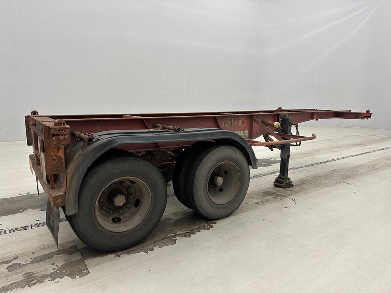 Van Hool Skelet 20 ft - 컨테이너 운반 장치/ 스와프 보디 세미 트레일러 : 사진 4 Van Hool Skelet 20 ft - 컨테이너 운반 장치/ 스와프 보디 세미 트레일러 : 사진 4