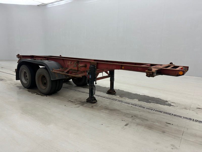 Van Hool Skelet 20 ft - 컨테이너 운반 장치/ 스와프 보디 세미 트레일러 : 사진 3 Van Hool Skelet 20 ft - 컨테이너 운반 장치/ 스와프 보디 세미 트레일러 : 사진 3
