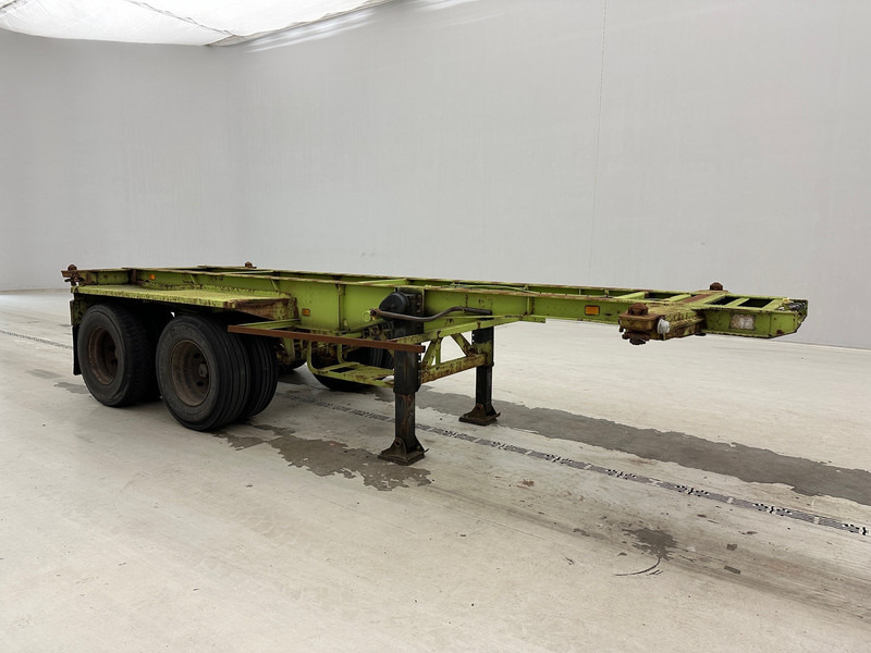 Van Hool Skelet 20 ft - 컨테이너 운반 장치/ 스와프 보디 세미 트레일러 : 사진 3 Van Hool Skelet 20 ft - 컨테이너 운반 장치/ 스와프 보디 세미 트레일러 : 사진 3