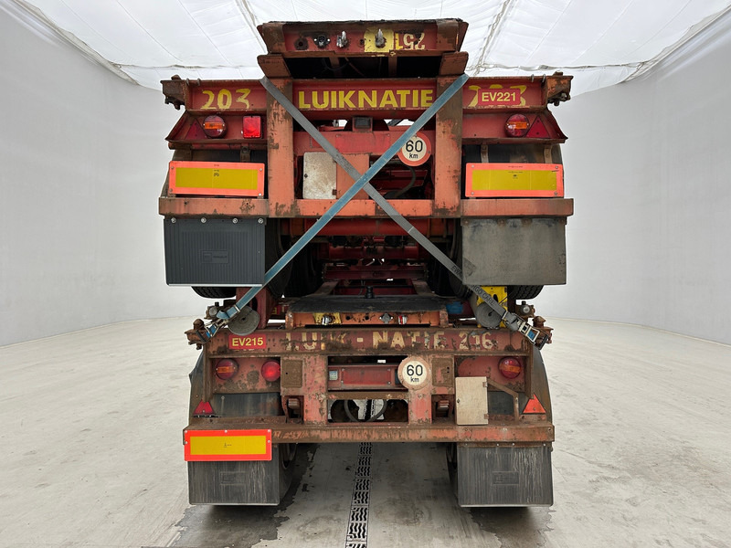 Van Hool Stack 4 x skelet 20 ft - 컨테이너 운반 장치/ 스와프 보디 세미 트레일러 : 사진 5 Van Hool Stack 4 x skelet 20 ft - 컨테이너 운반 장치/ 스와프 보디 세미 트레일러 : 사진 5