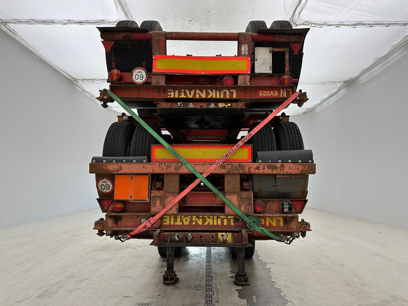 Van Hool Stack 4 x skelet 20 ft - 컨테이너 운반 장치/ 스와프 보디 세미 트레일러 : 사진 2 Van Hool Stack 4 x skelet 20 ft - 컨테이너 운반 장치/ 스와프 보디 세미 트레일러 : 사진 2