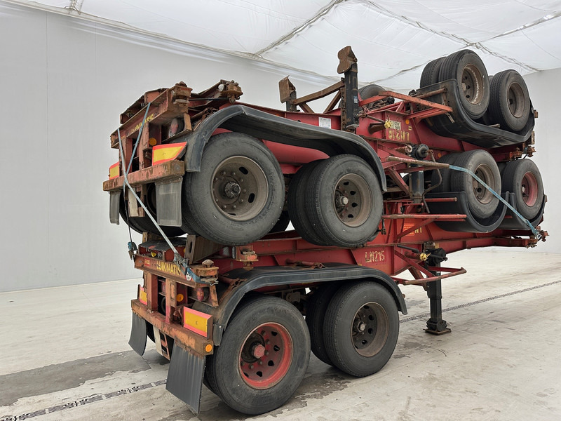 Van Hool Stack 4 x skelet 20 ft - 컨테이너 운반 장치/ 스와프 보디 세미 트레일러 : 사진 5 Van Hool Stack 4 x skelet 20 ft - 컨테이너 운반 장치/ 스와프 보디 세미 트레일러 : 사진 5