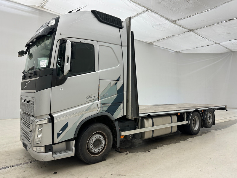 Volvo FH500 Globetrotter 6x2 - 드롭사이드/ 플랫베드 트럭 : 사진 1 Volvo FH500 Globetrotter 6x2 - 드롭사이드/ 플랫베드 트럭 : 사진 1
