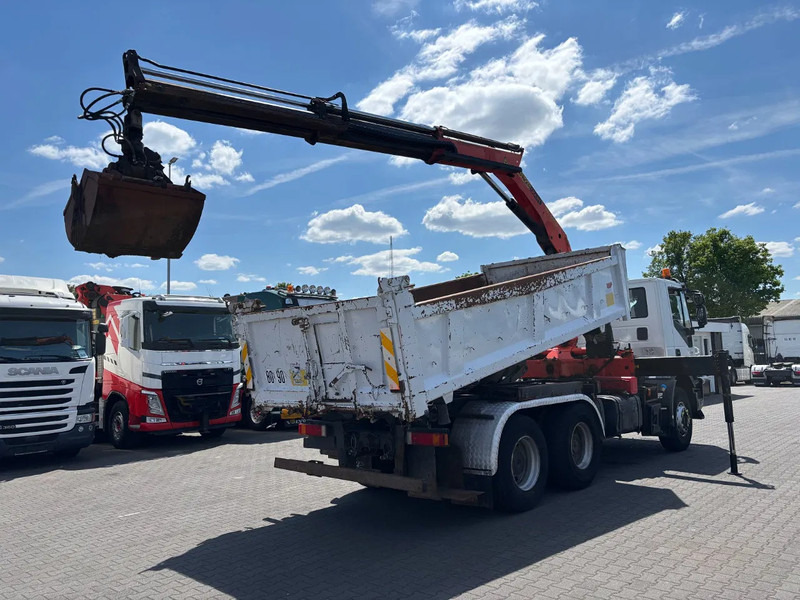 Iveco Trakker 410 6X4 Manual Gearbox 2 Way Tipper + Palfinger PK15500 - 덤프트럭, 크레인 트럭 : 사진 4 Iveco Trakker 410 6X4 Manual Gearbox 2 Way Tipper + Palfinger PK15500 - 덤프트럭, 크레인 트럭 : 사진 4
