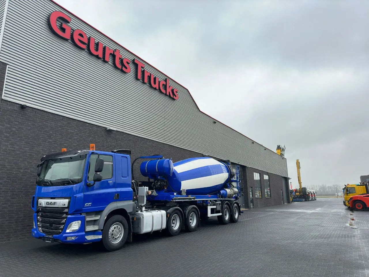 DAF CF 510 6X4 + DE BUF ST2 2-ASSIGE 10M3 CONCRE - 트랙터 유닛 : 사진 2 DAF CF 510 6X4 + DE BUF ST2 2-ASSIGE 10M3 CONCRE - 트랙터 유닛 : 사진 2