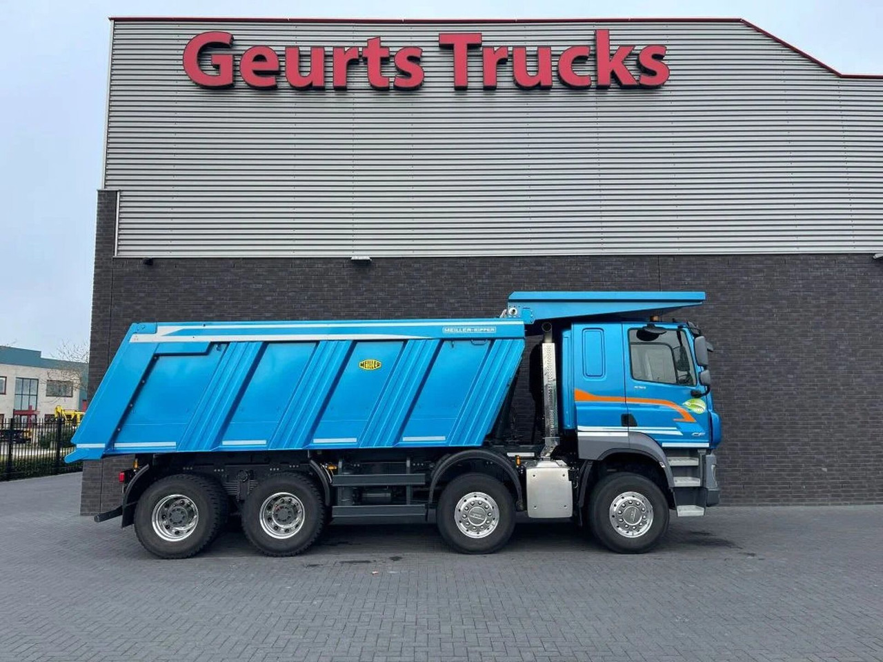 DAF CF 530 8X4 HEAVY DUTY MEILLER KIPPER/TIPPER EX D - 덤프트럭 : 사진 4 DAF CF 530 8X4 HEAVY DUTY MEILLER KIPPER/TIPPER EX D - 덤프트럭 : 사진 4