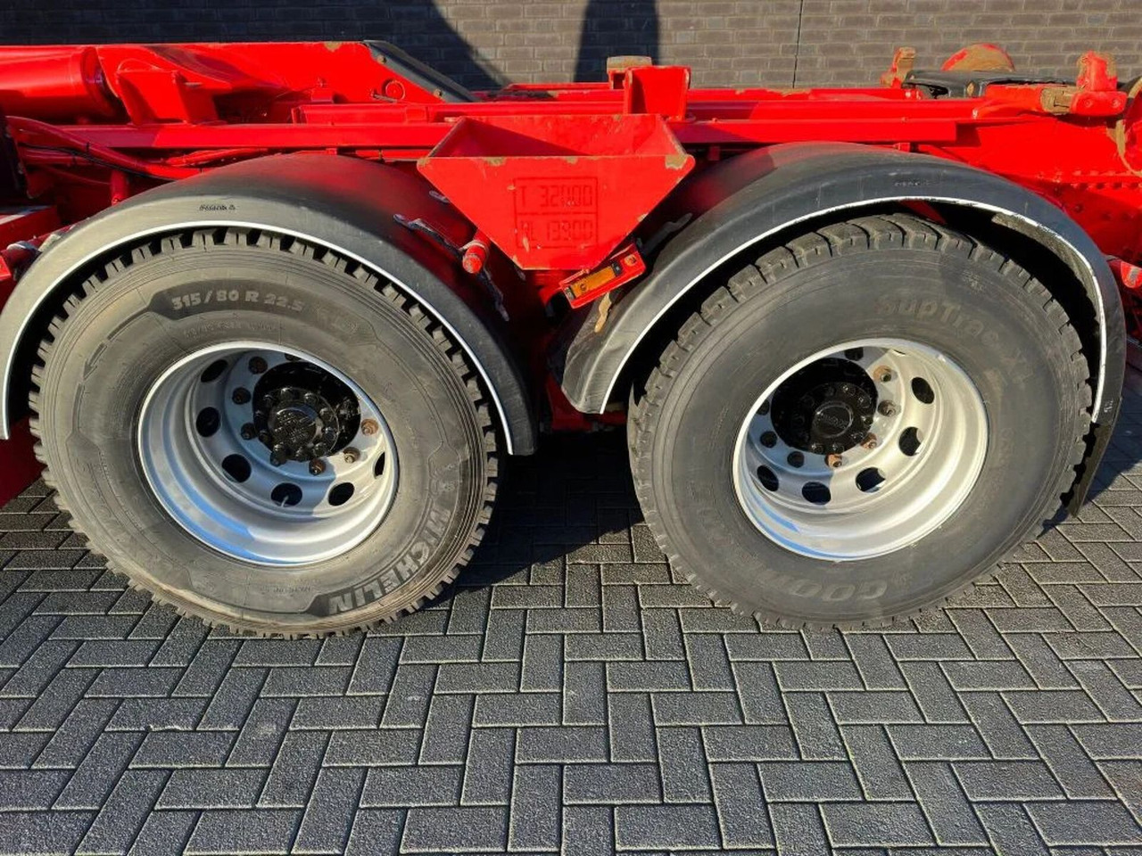 후크 리프트 트럭 DAF CF 530 8X4 + HIAB HAAKARM + HIAB 262 EP-5 KRAAN/ : 사진 22