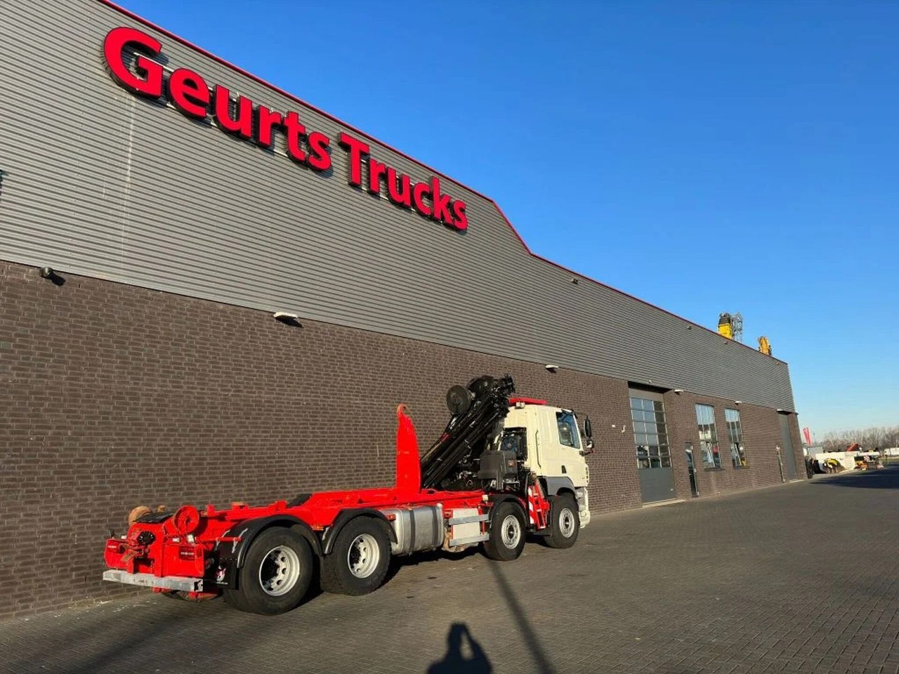 후크 리프트 트럭 DAF CF 530 8X4 + HIAB HAAKARM + HIAB 262 EP-5 KRAAN/ : 사진 13