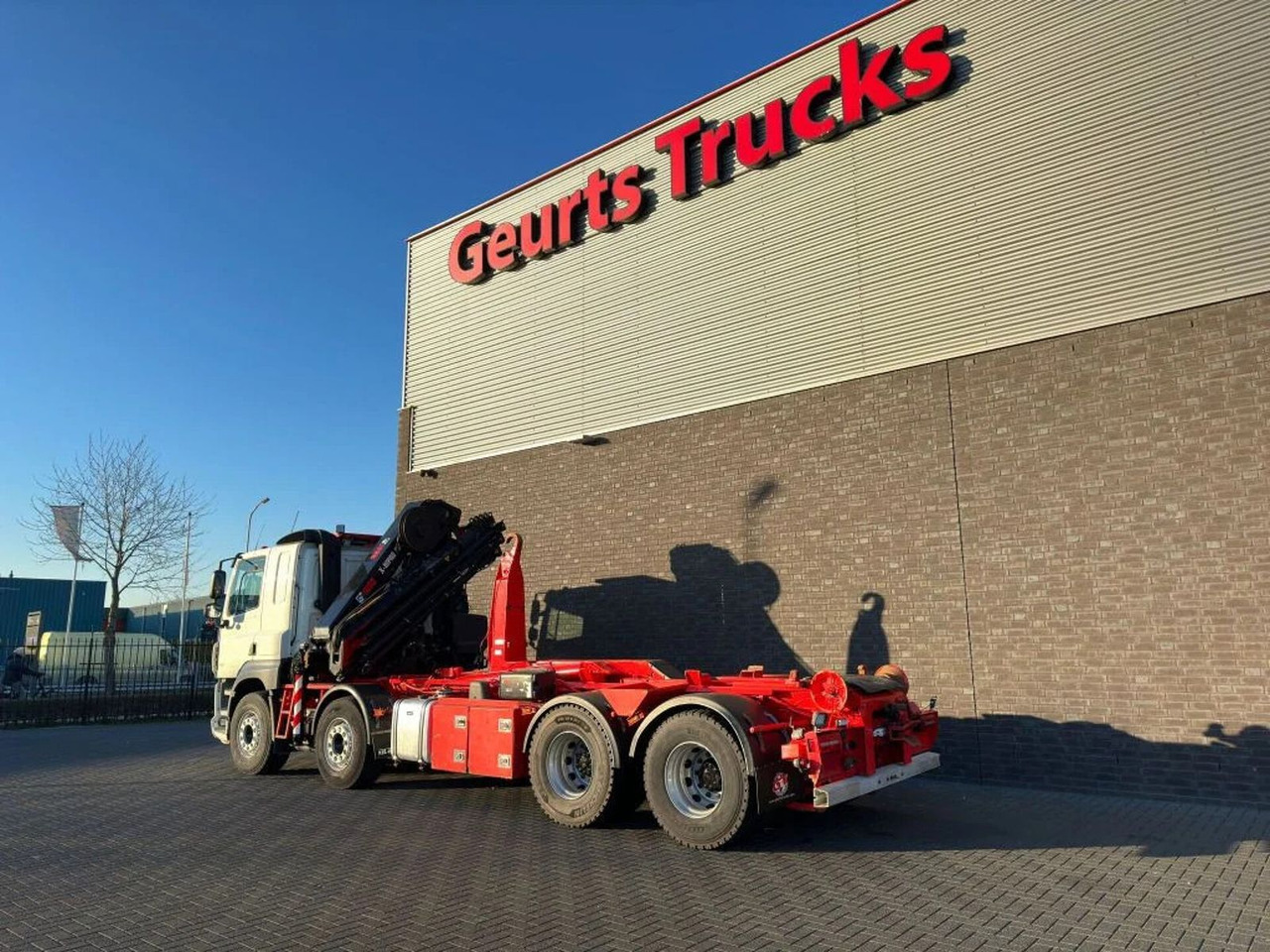 후크 리프트 트럭 DAF CF 530 8X4 + HIAB HAAKARM + HIAB 262 EP-5 KRAAN/ : 사진 11