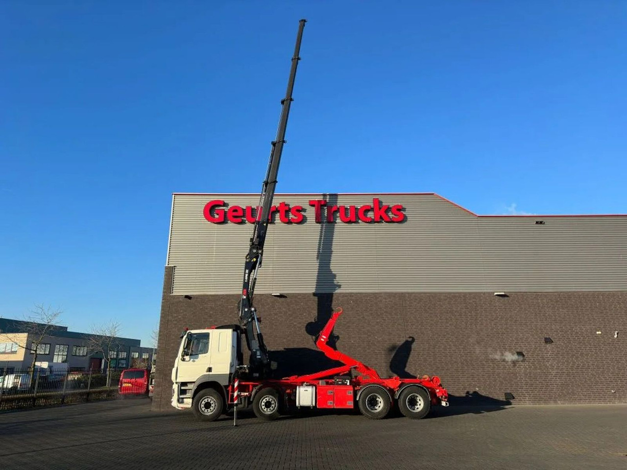 후크 리프트 트럭 DAF CF 530 8X4 + HIAB HAAKARM + HIAB 262 EP-5 KRAAN/ : 사진 6