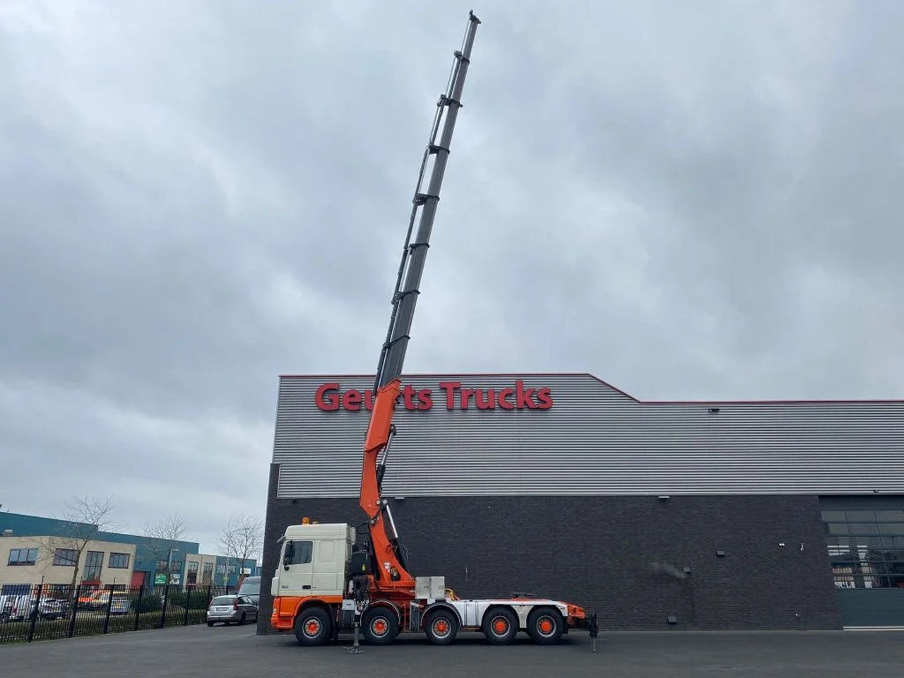 DAF XF 105 10X4 + FASSI F1500AXP.28 KRAAN/KRAN/CRANE - 크레인 트럭 : 사진 4 DAF XF 105 10X4 + FASSI F1500AXP.28 KRAAN/KRAN/CRANE - 크레인 트럭 : 사진 4