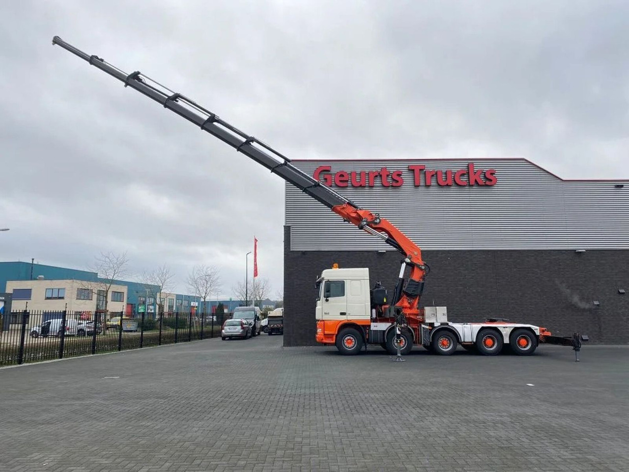 DAF XF 105 10X4 + FASSI F1500AXP.28 KRAAN/KRAN/CRANE - 크레인 트럭 : 사진 5 DAF XF 105 10X4 + FASSI F1500AXP.28 KRAAN/KRAN/CRANE - 크레인 트럭 : 사진 5
