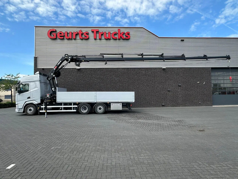 DAF XF 530 OPENLAADBAK / PRITSCHE / FLATBED MET HIAB X-HIDUO 258 E-7 + LIER KRAAN / KRAN / CRANE/ GRUA *NIEUW* - 크레인 트럭 : 사진 1 DAF XF 530 OPENLAADBAK / PRITSCHE / FLATBED MET HIAB X-HIDUO 258 E-7 + LIER KRAAN / KRAN / CRANE/ GRUA *NIEUW* - 크레인 트럭 : 사진 1