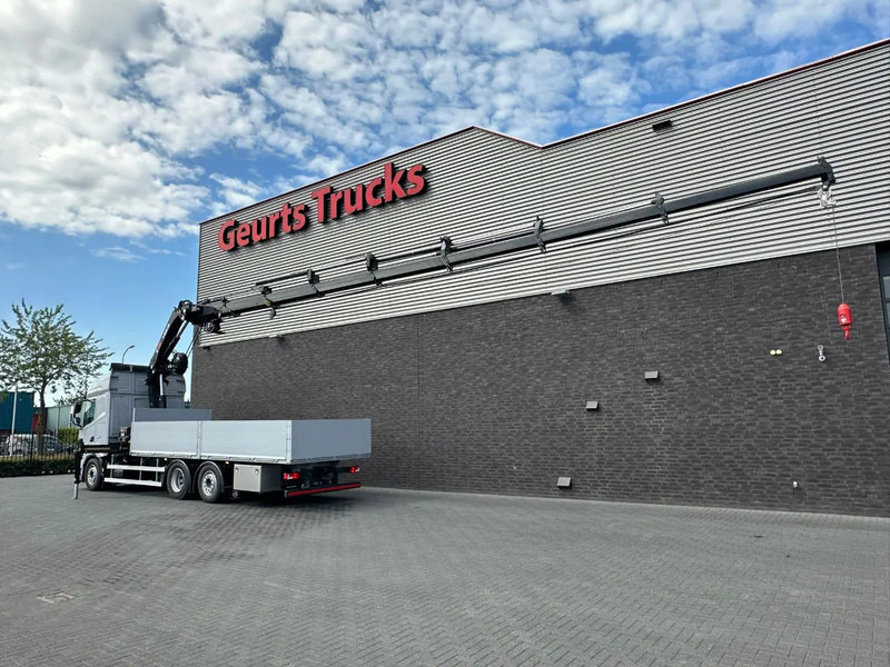 DAF XF 530 OPENLAADBAK / PRITSCHE / FLATBED MET HIAB X-HIDUO 258 E-7 + LIER KRAAN / KRAN / CRANE/ GRUA *NIEUW* - 크레인 트럭 : 사진 3 DAF XF 530 OPENLAADBAK / PRITSCHE / FLATBED MET HIAB X-HIDUO 258 E-7 + LIER KRAAN / KRAN / CRANE/ GRUA *NIEUW* - 크레인 트럭 : 사진 3