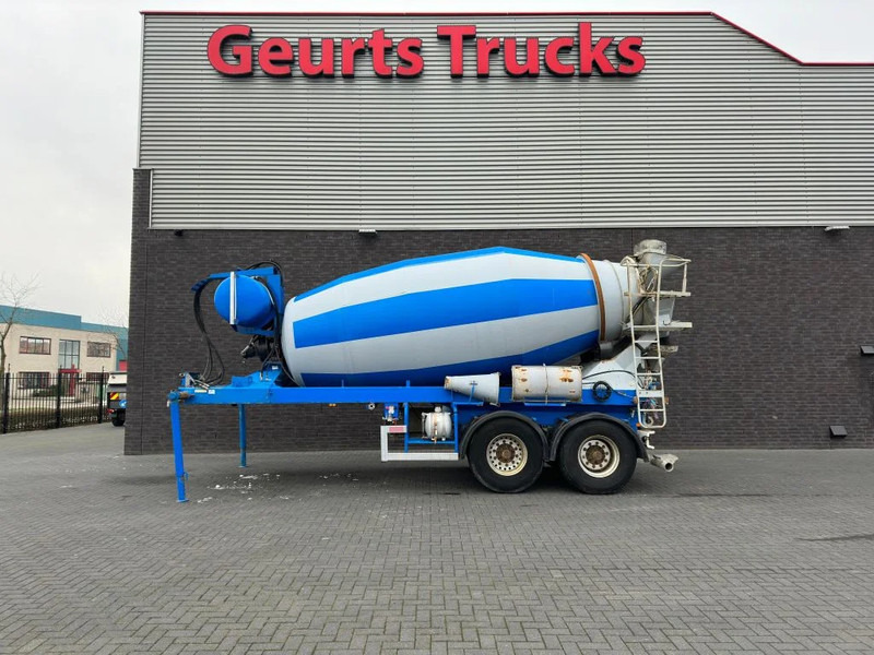 De Buf 2-ASSIGE 10M3 CONCRETE MIXER/MISCHER/MIXER - 콘크리트 믹서 세미 트레일러 : 사진 1 De Buf 2-ASSIGE 10M3 CONCRETE MIXER/MISCHER/MIXER - 콘크리트 믹서 세미 트레일러 : 사진 1