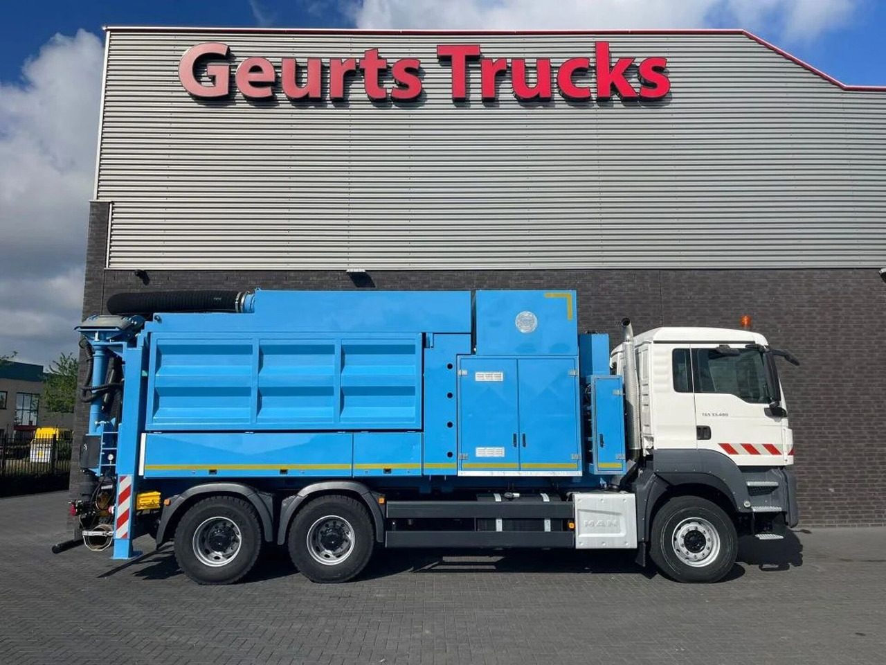 MAN MTS SAUGBAGGER/SUCTIONEXCAVATOR/GRONDZUIGER - 진공 흡입 트럭 : 사진 3 MAN MTS SAUGBAGGER/SUCTIONEXCAVATOR/GRONDZUIGER - 진공 흡입 트럭 : 사진 3