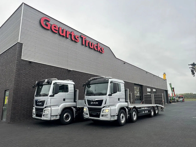 MAN TGS 35.470 8X2 OPRIJWAGEN/MACHINE TRANSPORTER/PLATEAU/ - 자동 운반 장치 트럭 : 사진 1 MAN TGS 35.470 8X2 OPRIJWAGEN/MACHINE TRANSPORTER/PLATEAU/ - 자동 운반 장치 트럭 : 사진 1