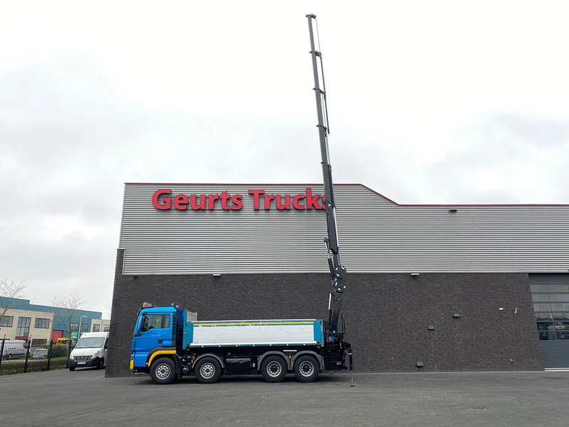 MAN TGS 35.480 8X4 KIPPER/TIPPER + HMF 2620-K5 KRAAN/KRAN/CRANE/GRUA - 덤프트럭, 크레인 트럭 : 사진 3 MAN TGS 35.480 8X4 KIPPER/TIPPER + HMF 2620-K5 KRAAN/KRAN/CRANE/GRUA - 덤프트럭, 크레인 트럭 : 사진 3