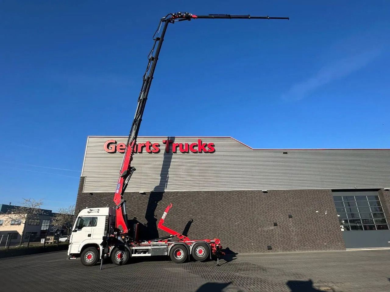 MAN TGS 35.510 8X4H-6BL HMF5020 RCS K6 + FLY-JIB FJ1 - 후크 리프트 트럭, 크레인 트럭 : 사진 5 MAN TGS 35.510 8X4H-6BL HMF5020 RCS K6 + FLY-JIB FJ1 - 후크 리프트 트럭, 크레인 트럭 : 사진 5