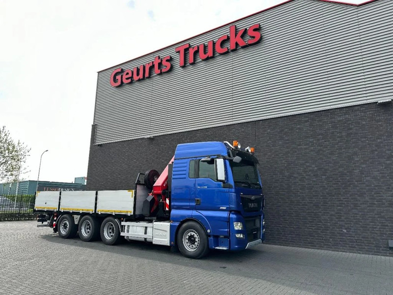 크레인 트럭 MAN TGX 33.560 8X4 TRIDEM + HMF 4020-K8 KRAAN/KRAN/CRANE/GRUA : 사진 13