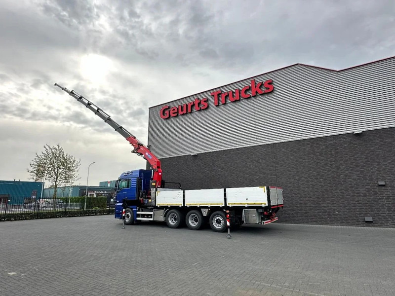 크레인 트럭 MAN TGX 33.560 8X4 TRIDEM + HMF 4020-K8 KRAAN/KRAN/CRANE/GRUA : 사진 7