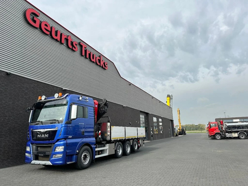 크레인 트럭 MAN TGX 33.560 8X4 TRIDEM + HMF 4020-K8 KRAAN/KRAN/CRANE/GRUA : 사진 9