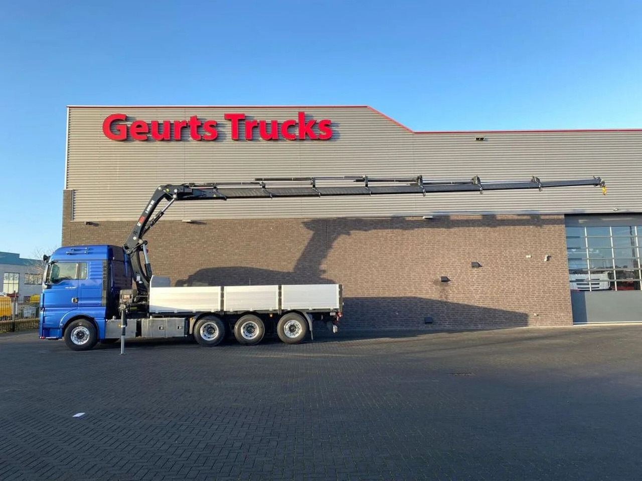 MAN TGX 35.500 8X4 TRIDEM + HIAB X-HIPRO 302 E-7 KRA - 크레인 트럭 : 사진 1 MAN TGX 35.500 8X4 TRIDEM + HIAB X-HIPRO 302 E-7 KRA - 크레인 트럭 : 사진 1