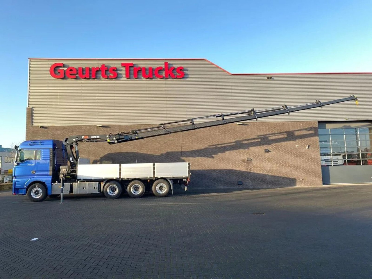 MAN TGX 35.500 8X4 TRIDEM + HIAB X-HIPRO 302 E-7 KRA - 크레인 트럭 : 사진 2 MAN TGX 35.500 8X4 TRIDEM + HIAB X-HIPRO 302 E-7 KRA - 크레인 트럭 : 사진 2