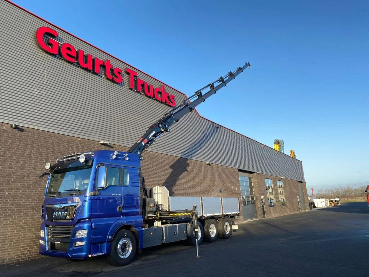 MAN TGX 35.500 8X4 TRIDEM + HIAB X-HIPRO 302 E-7 KRA - 크레인 트럭 : 사진 4 MAN TGX 35.500 8X4 TRIDEM + HIAB X-HIPRO 302 E-7 KRA - 크레인 트럭 : 사진 4