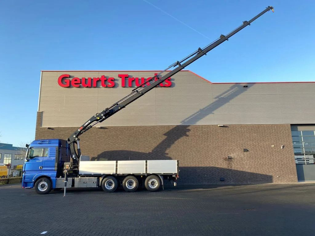 MAN TGX 35.500 8X4 TRIDEM + HIAB X-HIPRO 302 E-7 KRA - 크레인 트럭, 드롭사이드/ 플랫베드 트럭 : 사진 3 MAN TGX 35.500 8X4 TRIDEM + HIAB X-HIPRO 302 E-7 KRA - 크레인 트럭, 드롭사이드/ 플랫베드 트럭 : 사진 3
