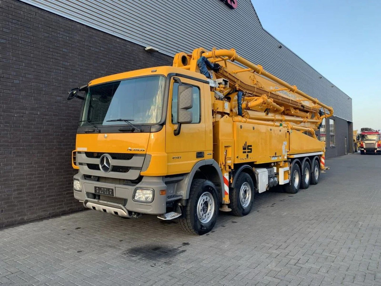 Mercedes-Benz Actros 5041 10X4 + SERMAC 6 RZ 56 METER CONCRETE - 콘크리트 펌프 트럭 : 사진 2 Mercedes-Benz Actros 5041 10X4 + SERMAC 6 RZ 56 METER CONCRETE - 콘크리트 펌프 트럭 : 사진 2