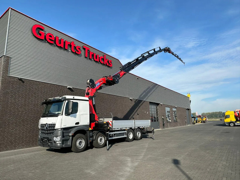 Mercedes-Benz Arocs 3251 8X2 + HMF 7020-K7 FJ 1400-K6 KRAAN/KRAN/CRANE/GRUA/NIEUW/NEW - 크레인 트럭 : 사진 2 Mercedes-Benz Arocs 3251 8X2 + HMF 7020-K7 FJ 1400-K6 KRAAN/KRAN/CRANE/GRUA/NIEUW/NEW - 크레인 트럭 : 사진 2