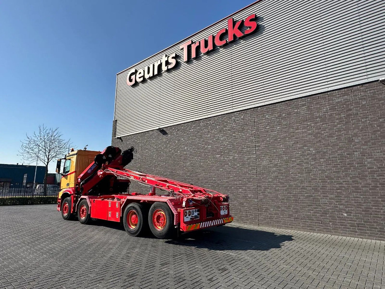 Mercedes-Benz Arocs 3253 L ENA 8X2/4 HMF2820 KRAAN / KRAN/ CRA - 후크 리프트 트럭, 크레인 트럭 : 사진 3 Mercedes-Benz Arocs 3253 L ENA 8X2/4 HMF2820 KRAAN / KRAN/ CRA - 후크 리프트 트럭, 크레인 트럭 : 사진 3