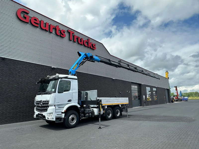 Mercedes-Benz Arocs 3351 963-2-E 6X4 KIPPER / TIPPER + PALFINGER PK30.002 TEC7 KRAAN / KRAN / CRANE / GRUA - 크레인 트럭 : 사진 2 Mercedes-Benz Arocs 3351 963-2-E 6X4 KIPPER / TIPPER + PALFINGER PK30.002 TEC7 KRAAN / KRAN / CRANE / GRUA - 크레인 트럭 : 사진 2