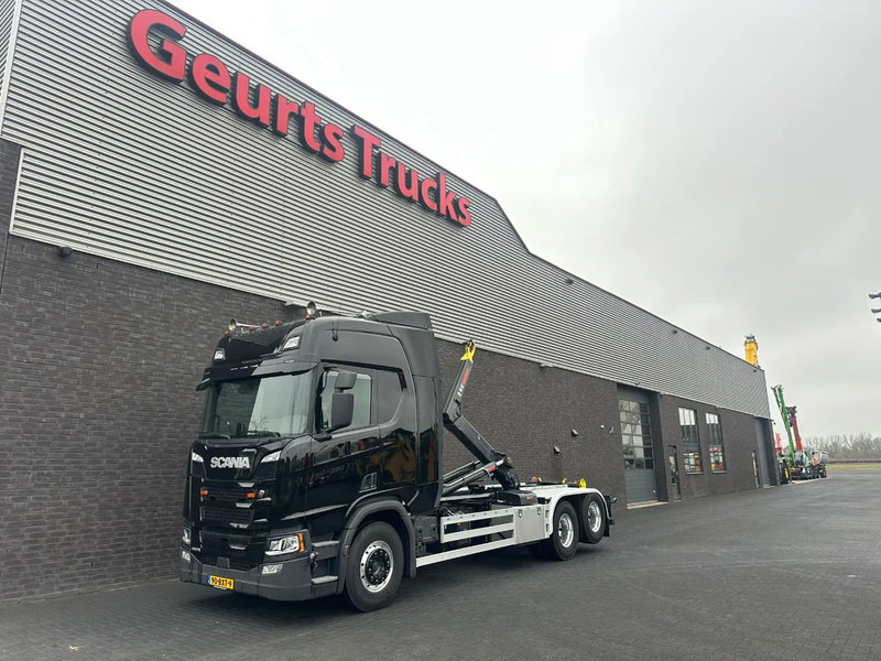 Scania G460 6X2NA + HIAB ULT26S61 HAAKARMSYSTEEM/ABROLLKIPPER/HOOKLIFT - 후크 리프트 트럭 : 사진 2 Scania G460 6X2NA + HIAB ULT26S61 HAAKARMSYSTEEM/ABROLLKIPPER/HOOKLIFT - 후크 리프트 트럭 : 사진 2