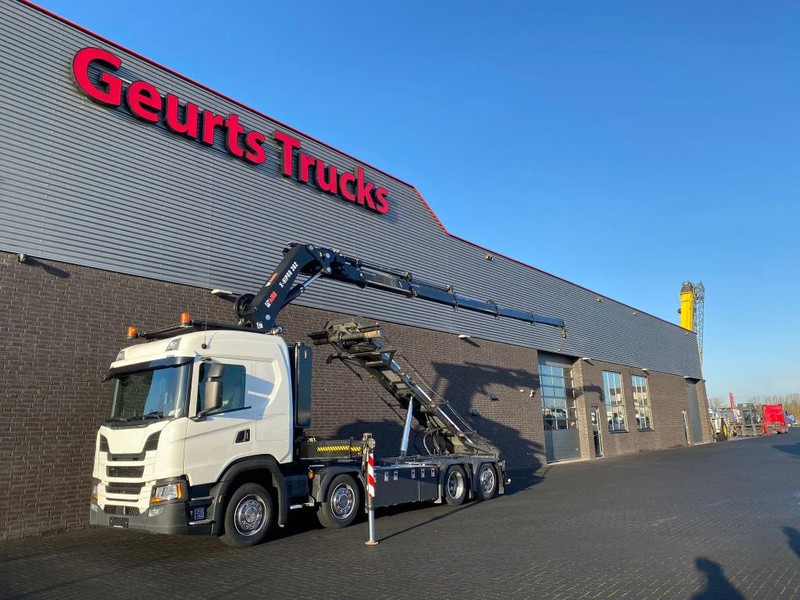 Scania G500 NGS 8X2 MET 3 ZIJDIGE KABELSYSTEEM + HIAB 362 EP-5 KRAAN/KRAN/CRANE/GRUA - 케이블 시스템 트럭, 크레인 트럭 : 사진 2 Scania G500 NGS 8X2 MET 3 ZIJDIGE KABELSYSTEEM + HIAB 362 EP-5 KRAAN/KRAN/CRANE/GRUA - 케이블 시스템 트럭, 크레인 트럭 : 사진 2