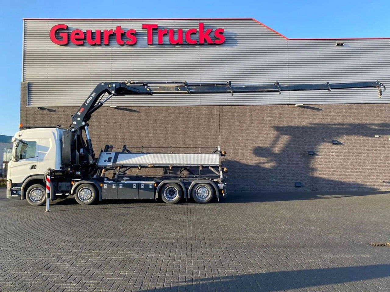 Scania G500 NGS 8X2 MET 3 ZIJDIGE KABELSYSTEEM + HIAB 3 - 후크 리프트 트럭, 크레인 트럭 : 사진 4 Scania G500 NGS 8X2 MET 3 ZIJDIGE KABELSYSTEEM + HIAB 3 - 후크 리프트 트럭, 크레인 트럭 : 사진 4
