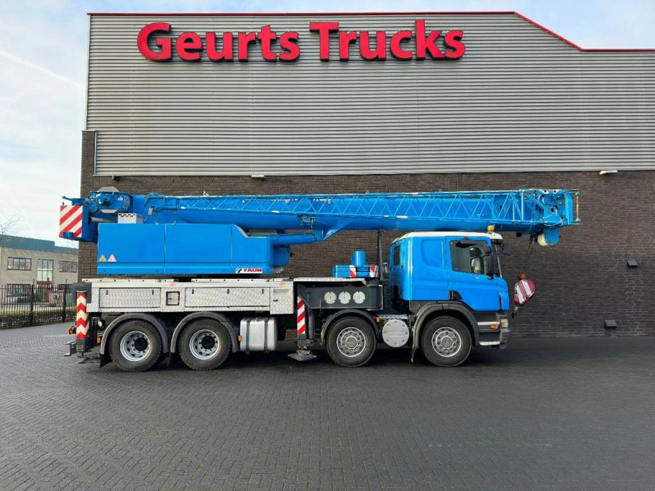 Scania P420 8X4 + FAUN HK 40 + JIB KRAAN/KRAN/CRANE/GRU - 크레인 트럭 : 사진 4 Scania P420 8X4 + FAUN HK 40 + JIB KRAAN/KRAN/CRANE/GRU - 크레인 트럭 : 사진 4
