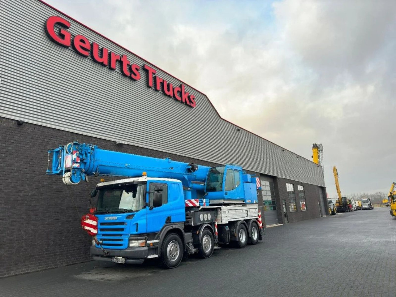 Scania P420 8X4 + FAUN HK 40 + JIB KRAAN/KRAN/CRANE/GRU - 크레인 트럭 : 사진 2 Scania P420 8X4 + FAUN HK 40 + JIB KRAAN/KRAN/CRANE/GRU - 크레인 트럭 : 사진 2