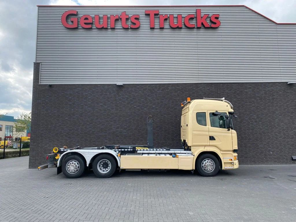 Scania R450 6X2 + PALFINGER HAAKARMSYSTEEM/ABROLLKIPPER - 후크 리프트 트럭 : 사진 5 Scania R450 6X2 + PALFINGER HAAKARMSYSTEEM/ABROLLKIPPER - 후크 리프트 트럭 : 사진 5