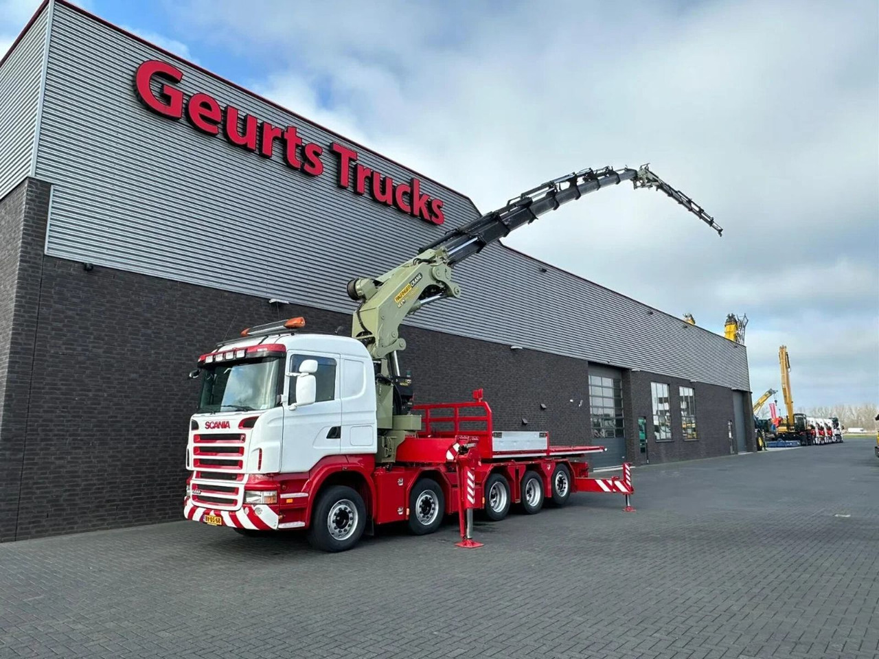 Scania R480 10X4 TREKKER-BAKWAGEN COMBI + PALFINGER PK - 크레인 트럭 : 사진 2 Scania R480 10X4 TREKKER-BAKWAGEN COMBI + PALFINGER PK - 크레인 트럭 : 사진 2