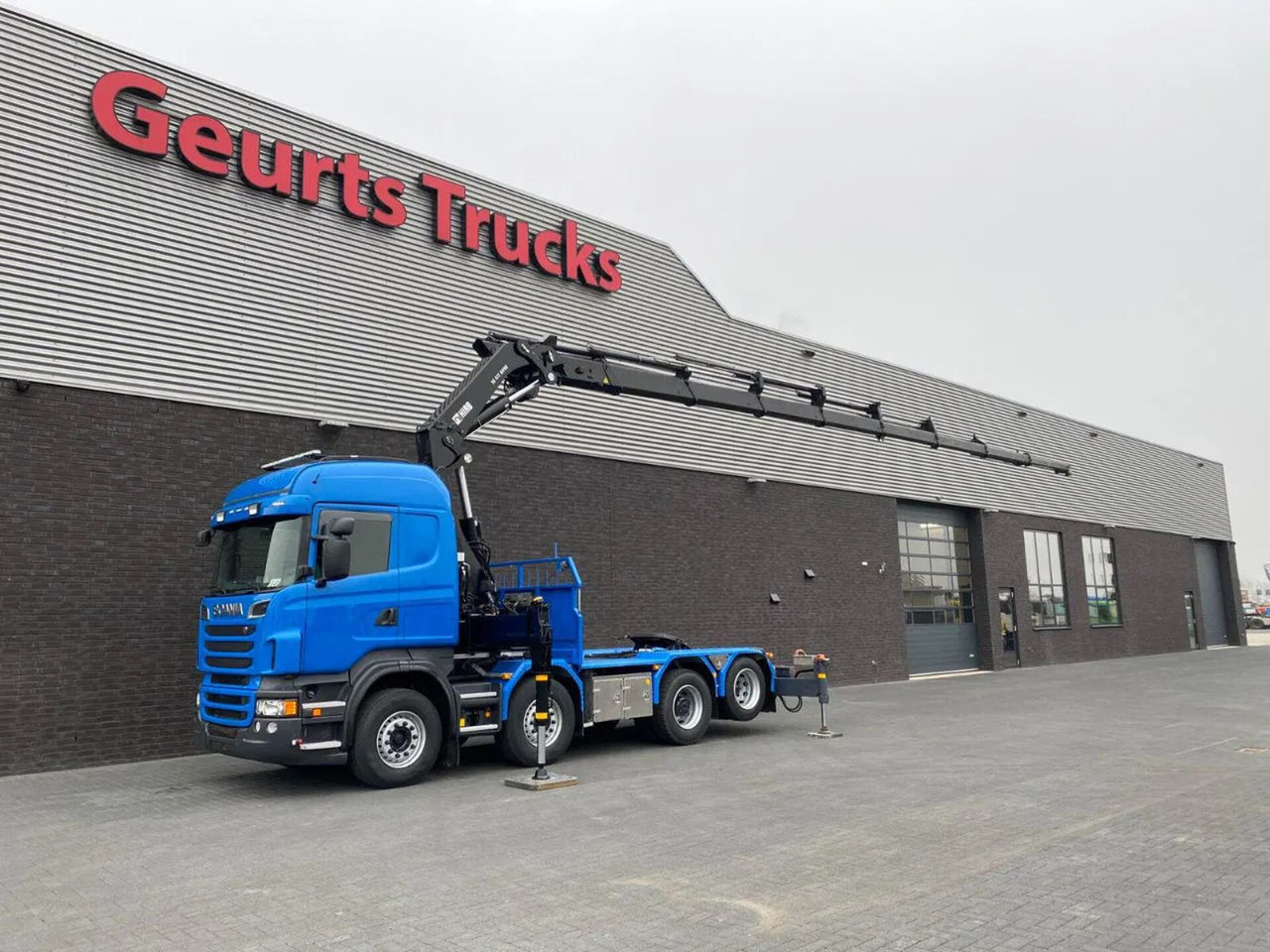 Scania R560 V8 8X2 TREKKER/BAKWAGEN + HIAB 477E-8 HIPRO - 크레인 트럭 : 사진 4 Scania R560 V8 8X2 TREKKER/BAKWAGEN + HIAB 477E-8 HIPRO - 크레인 트럭 : 사진 4