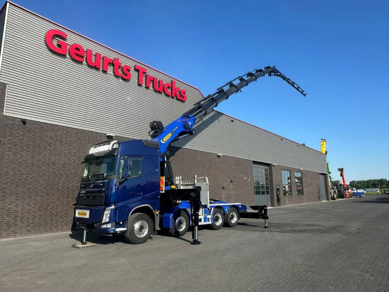 Volvo FH 540 8X4 TREKKER / BAKWAGEN MET PALFINGER PK13 - 크레인 트럭 : 사진 2 Volvo FH 540 8X4 TREKKER / BAKWAGEN MET PALFINGER PK13 - 크레인 트럭 : 사진 2