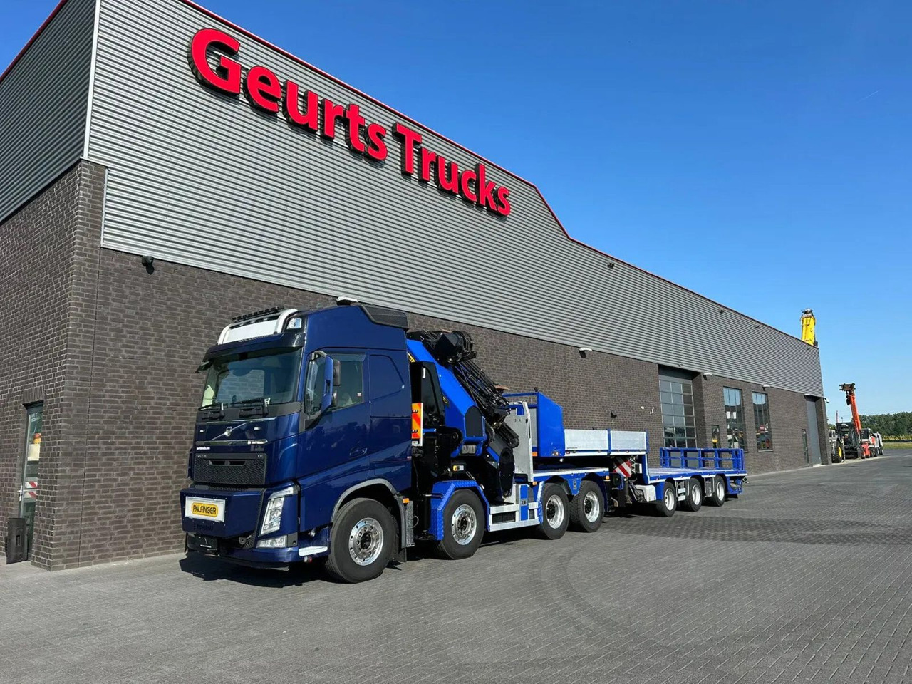 Volvo FH 540 8X4 TREKKER / BAKWAGEN MET PALFINGER PK13 - 크레인 트럭 : 사진 2 Volvo FH 540 8X4 TREKKER / BAKWAGEN MET PALFINGER PK13 - 크레인 트럭 : 사진 2